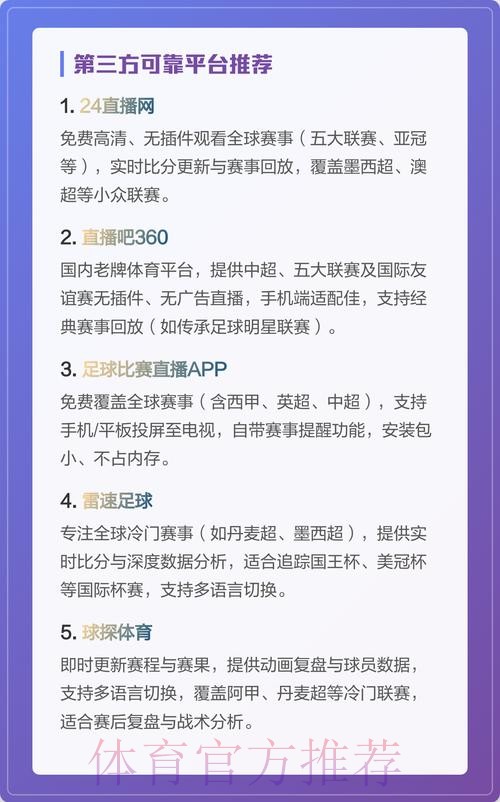 世界杯直播推荐最新网址